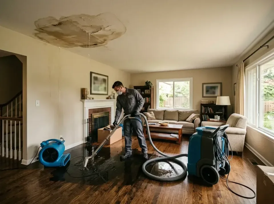 attic-pipe-burst-ceiling-drip-008 — frequently asked questions, Water Damage Restoration & Carpet Care in Packanack Lake, NJ